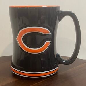 ✨ Chicago Bears NFL 14oz Relief Mug – Embossed Logo Ceramic Coffee Cup ✨